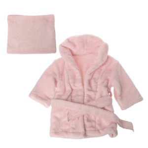 Baby Pink Bathrobe