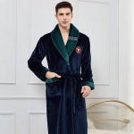 Elegant Men's Fleece Robe