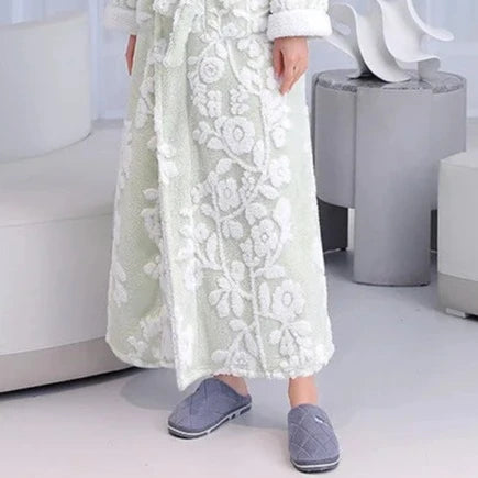 Women's Green Bathrobe