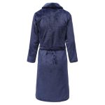 Navy Blue Bathrobe