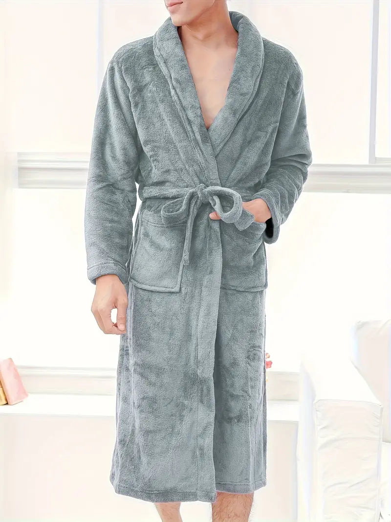 High-Quality Warm Terry Cloth Robe - Image 7