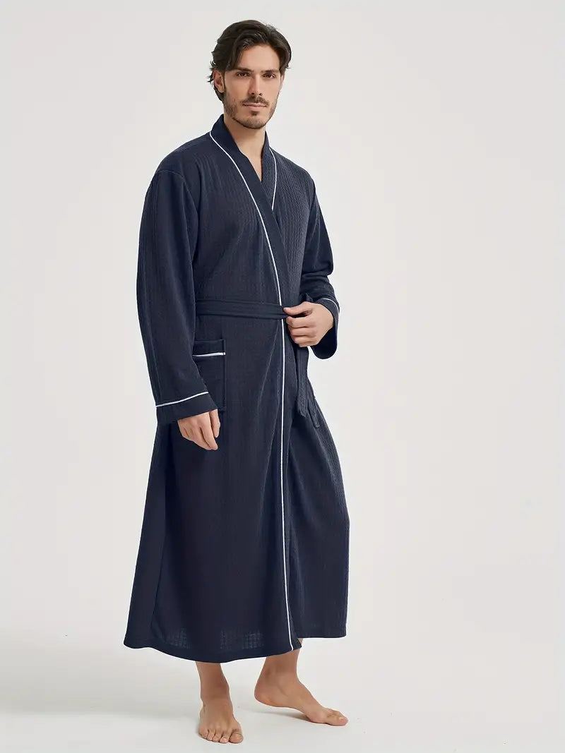 Soft Waffle-Weave Bathrobe - Image 5