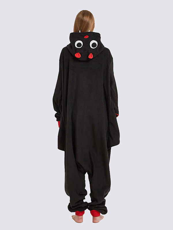 Women's "Red Bat" Pajama Onesie