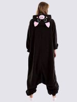 "Black Pig" Women's Pajama Onesie