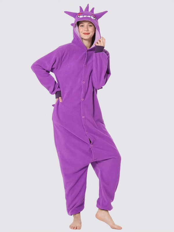 Combinaison Pyjama Pour Femme "Dragon Violet" - Image 2