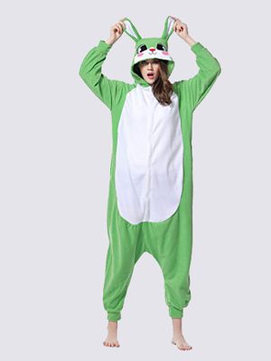 "Green Rabbit" Women's Pajama Jumpsuit