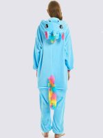 Combinaison Pyjama Pour Femme "Licorne Bleu"