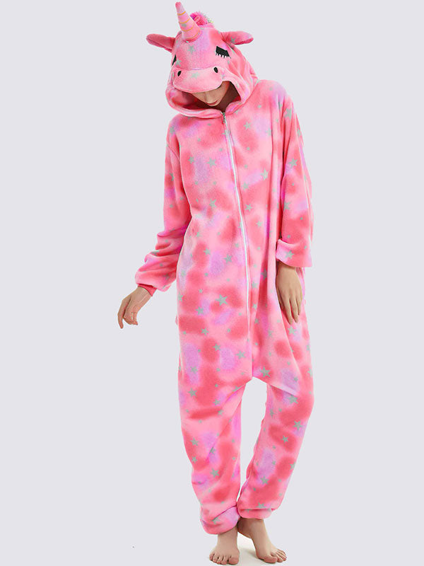 "Temma Pink Unicorn" Women's Pajama Onesie - Image 2