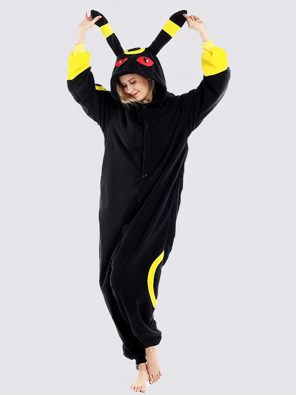 Women's "Yellow Umbreon" Pajama Onesie - Image 2