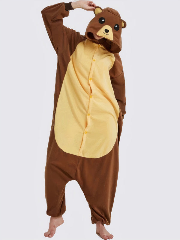 "Cuddly Bear" Women's Pajama Onesie - Image 2