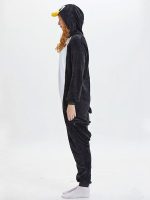 "Black Penguin" Women's Pajama Jumpsuit