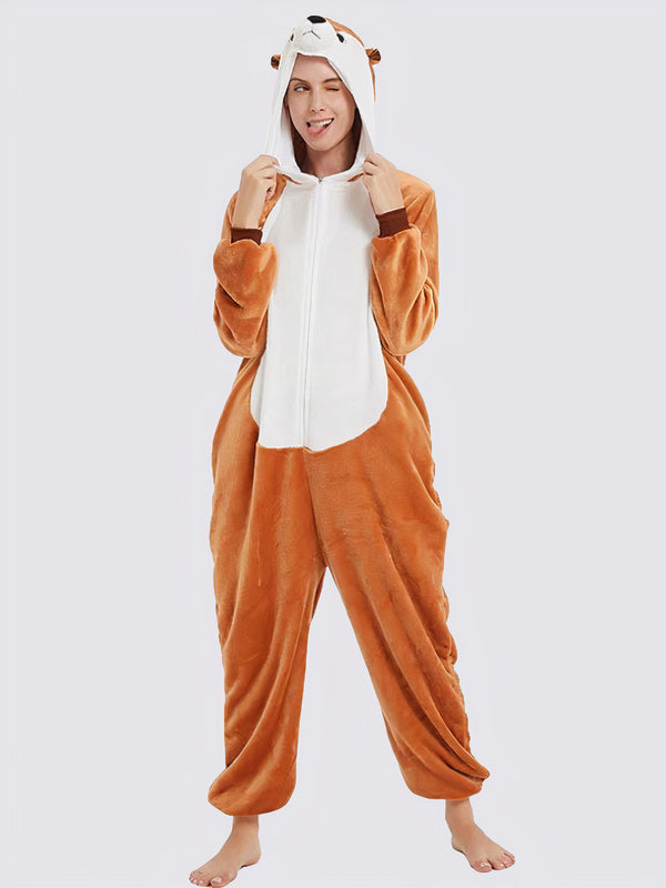 "Cuddly Fox" Women's Pajama Onesie - Image 2