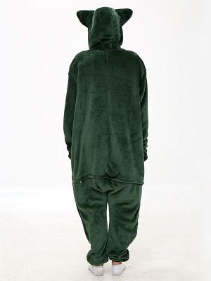 "Green Snorlax" Women's Pajama Onesie