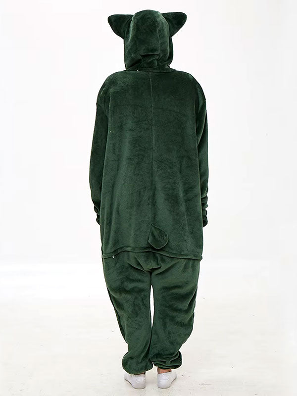 "Green Snorlax" Women's Pajama Onesie