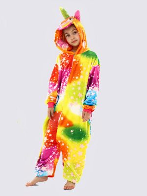 "Multicolor" Pajama Jumpsuit for Girls