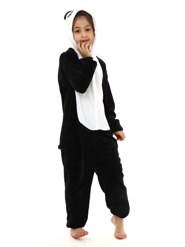 Girls' "Panda" Pajama Jumpsuit - Image 2