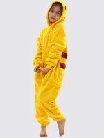 "Pikachu" Girls' Pajama Jumpsuit