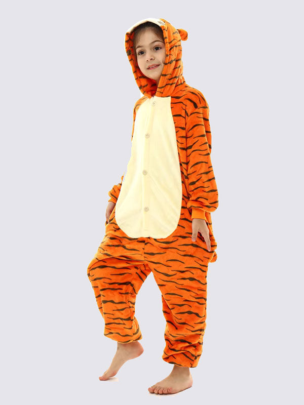 "Tigger" Pajama Jumpsuit for Girls - Image 2