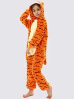 "Tigger" Pajama Jumpsuit for Girls