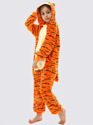 "Tigger" Pajama Jumpsuit for Girls