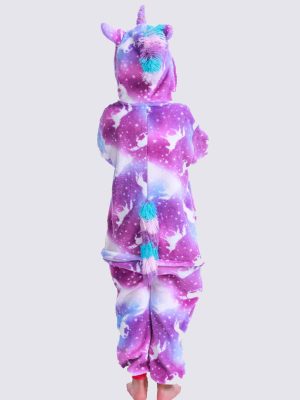 "Milky Way" Girls' Pajama Jumpsuit