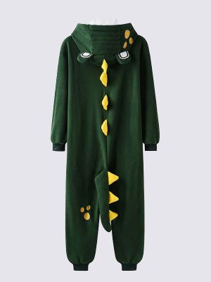 Men's "Crocodile" Onesie Pajamas