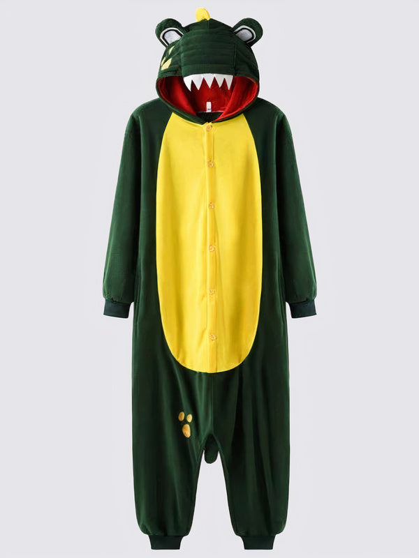 Men's "Crocodile" Onesie Pajamas - Image 2