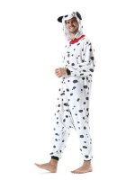 Men's "Dalmatian" Pajama Jumpsuit