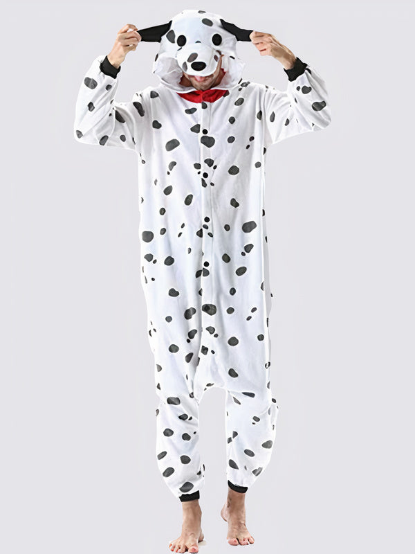 Men's "Dalmatian" Pajama Jumpsuit - Image 2