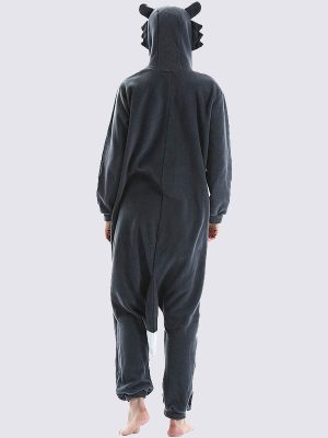"Grey Wolf" Men's Onesie Pajamas