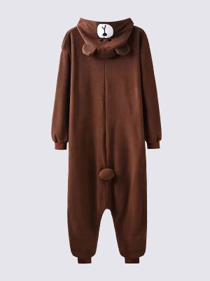 Men's "Bear" Onesie Pajamas