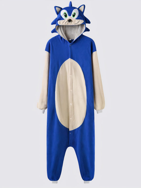 Men's "Sonic" Onesie Pajamas - Image 2