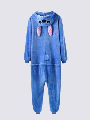 Men's "Stitch" Onesie Pajamas