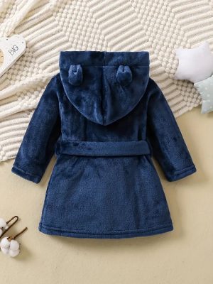 Baby Bathrobe with Ears