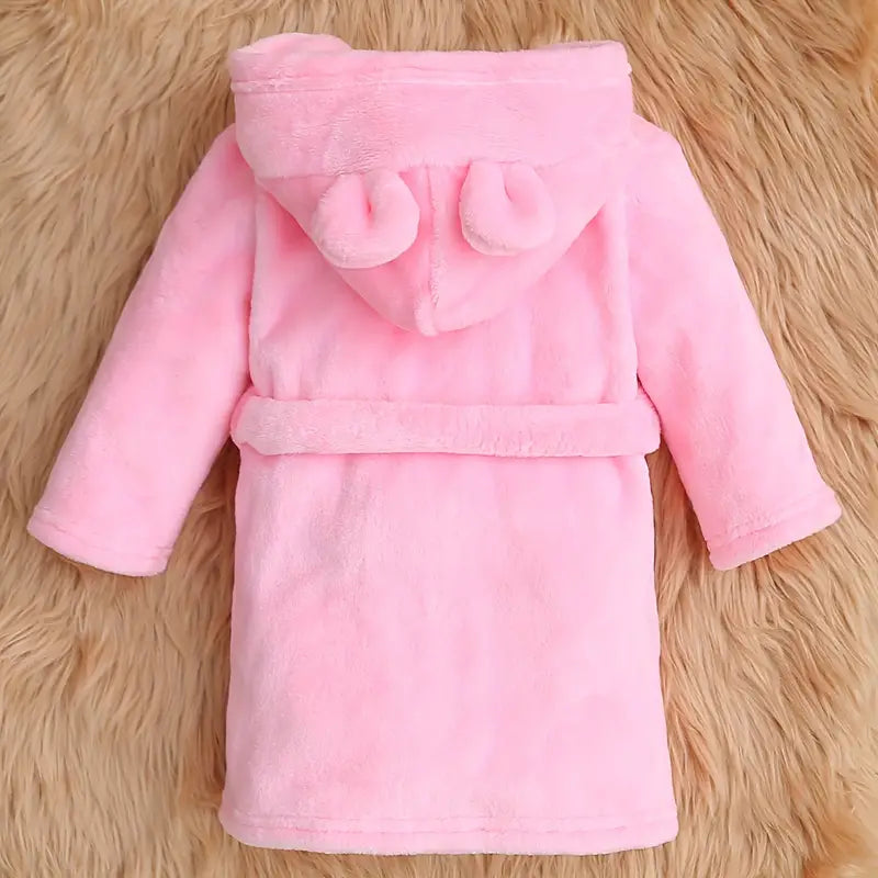 Girls' Bathrobe with Ears