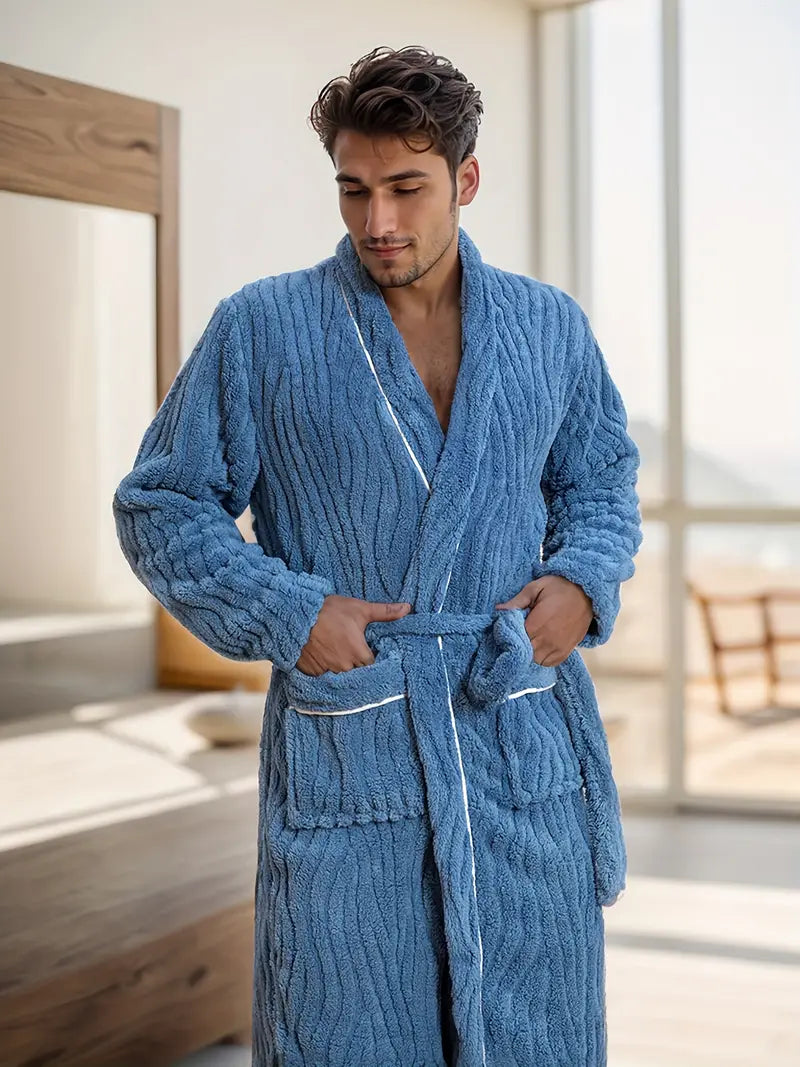 Thick, Soft Terry Cloth Bathrobe