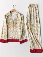 "Soft Escape" Satin Pajama Set
