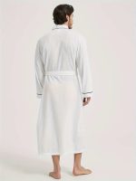 Soft Waffle-Weave Bathrobe
