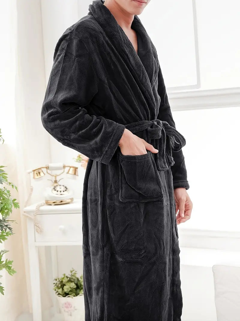 High-Quality Warm Terry Cloth Robe - Image 5