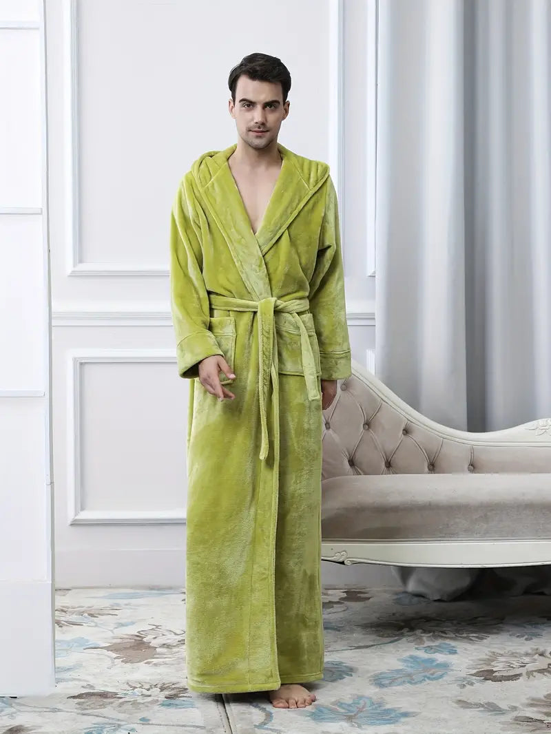 Soft Fleece Hooded Robe - Image 5