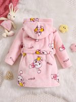 Children's Hooded Terry Cloth Bathrobe