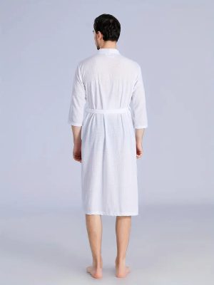 Men's Simple Bathrobe