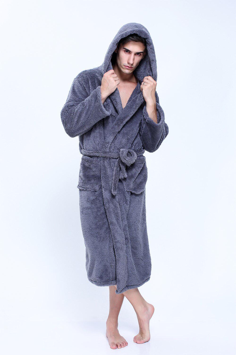 Ultra-Soft Men's Bathrobe