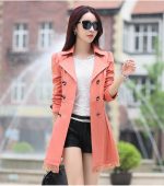 Pink Wrap Coat
