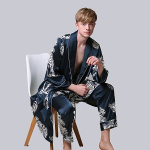 Men's Satin Pajamas