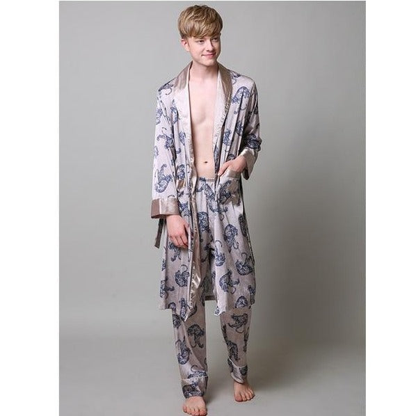 Men's Oriental-Style Pajamas - Image 3