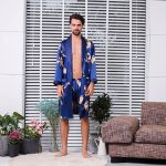 Men's Pajama and Robe Set