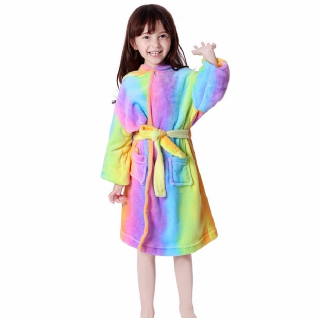 Unicorn Bathrobe for 10-Year-Olds - Image 2