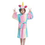 Unicorn Bathrobe for 6-Year-Old Girl