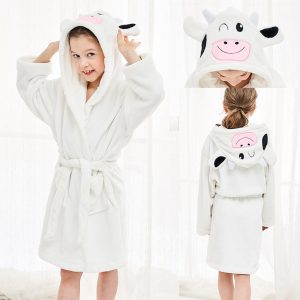 Peignoir Enfant Blanc